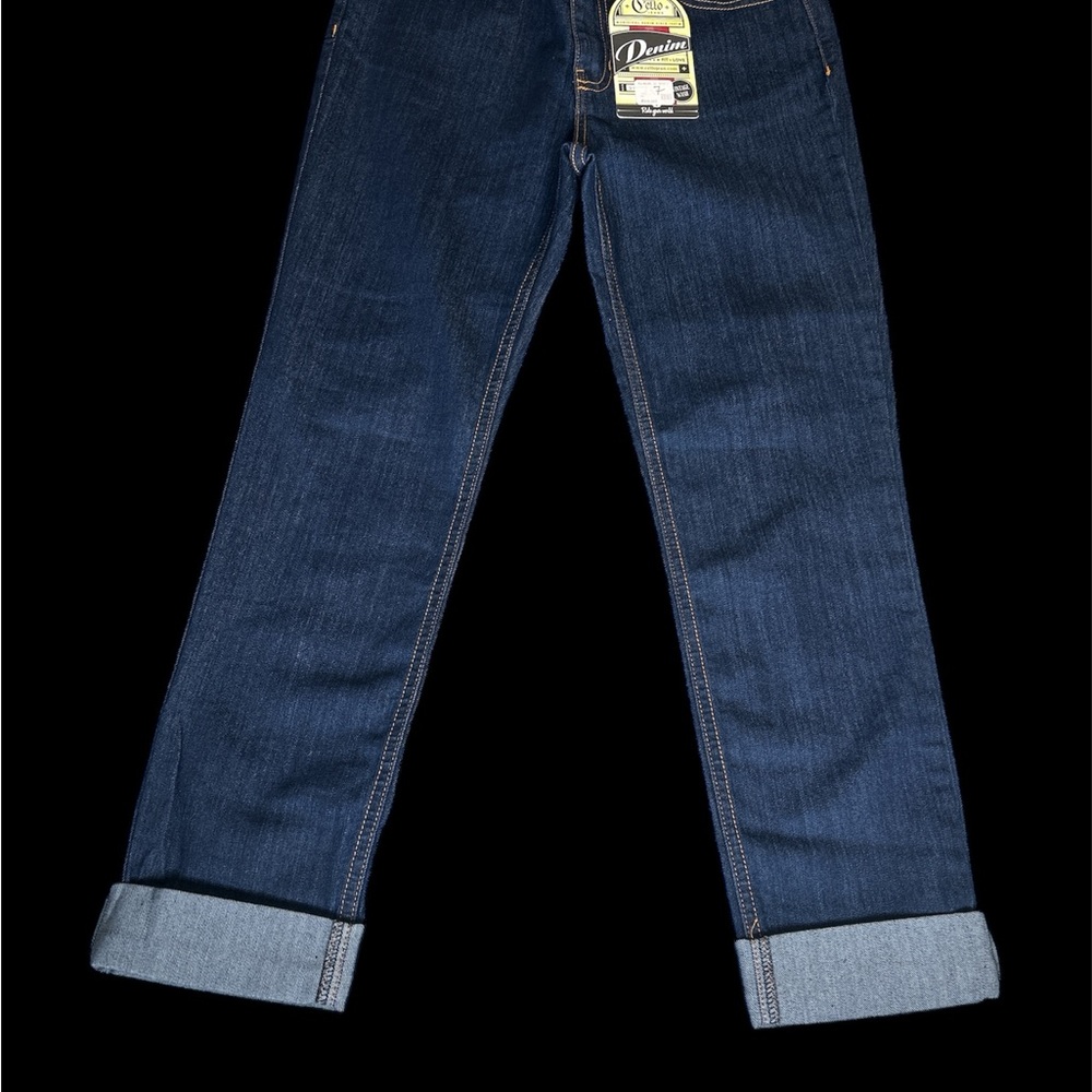 Cello Men's Dark Blue Straight Jeans